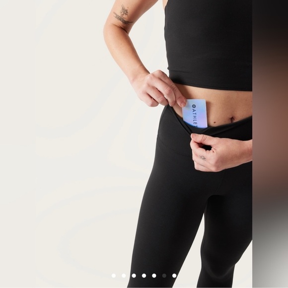 Athleta Transcend 7/8 Leggings | Large | New with Tags - Picture 6 of 12